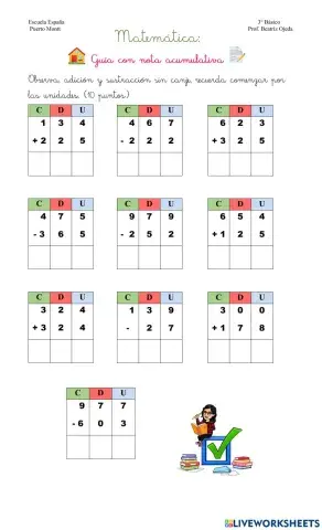 Adición y sustracción