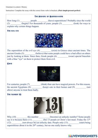 Grammar in contect: History