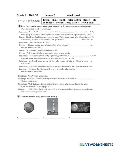 Unit 10 Lesson 8