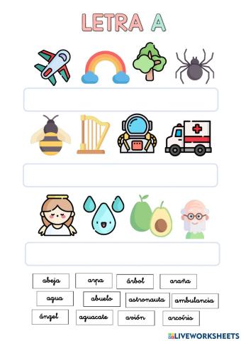 Letra A