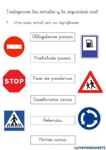 Test señales de tráfico