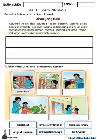 Unit 5: TOLONG MENOLONG