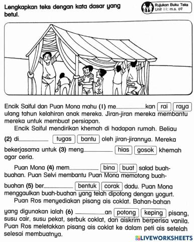 BM TAHUN 3 Kata Dasar