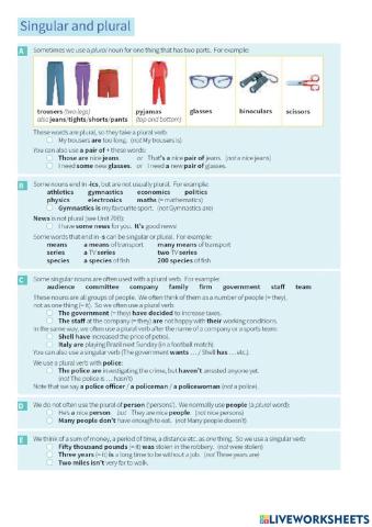 The plural of nouns2