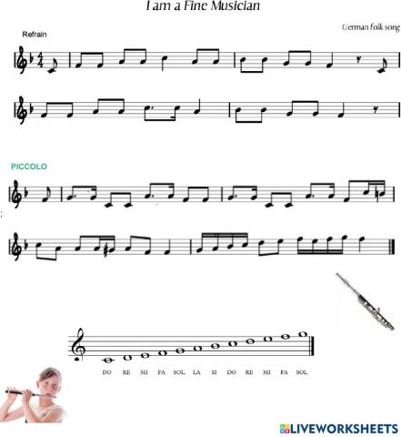 I am a fine musician - PICCOLO