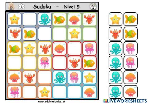Sudoku - nível 5