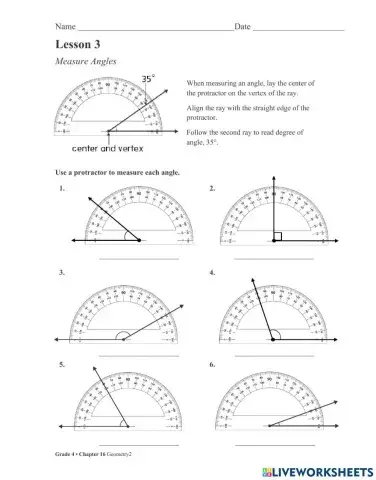 Measure Angles