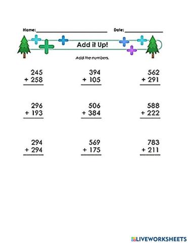 Add 3