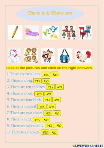 There is - There are