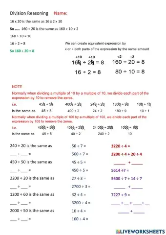 Avengers Division Reasoning Set 1
