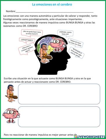Las emociones de mi cerebro