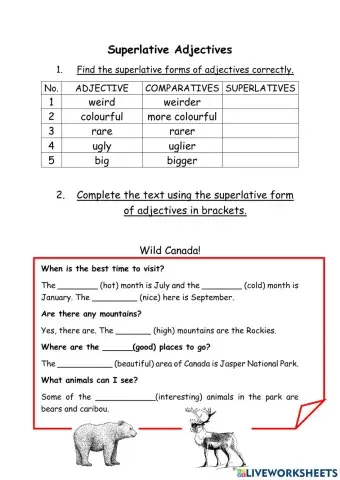 Superlative Adjective