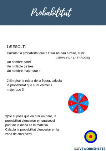 Examen de probabilitat