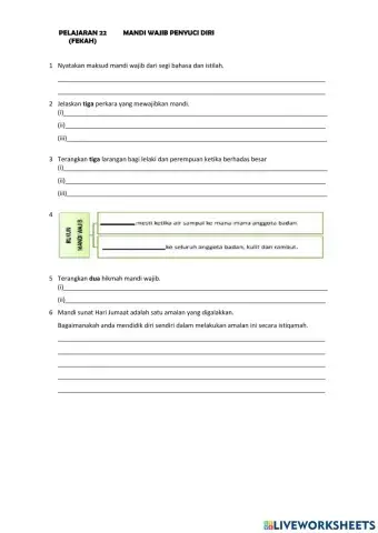 P22 mandi wajib penyuci diri