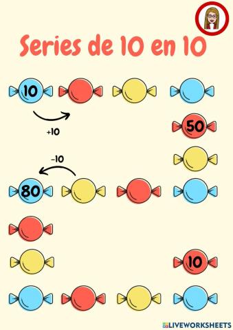 Series de 10 en 10