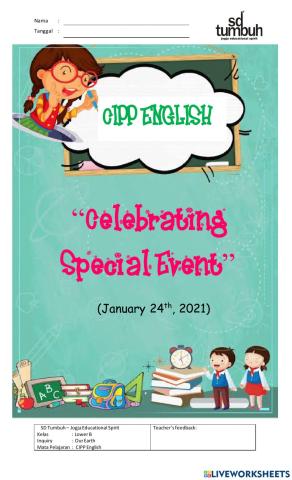 Celebrate Special Event-B