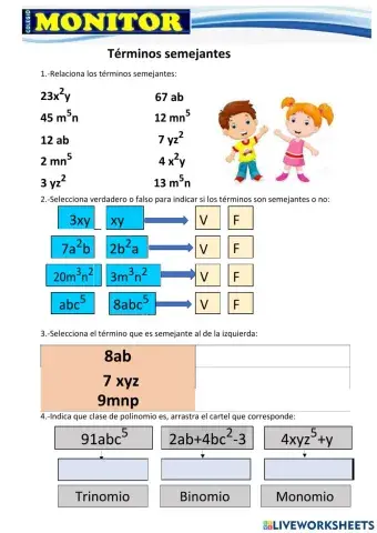 Expresiones Algebraicas