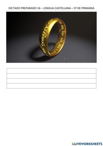Dictado 16