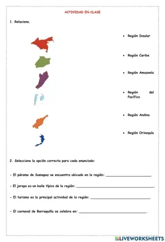 Regiones naturales de Colombia