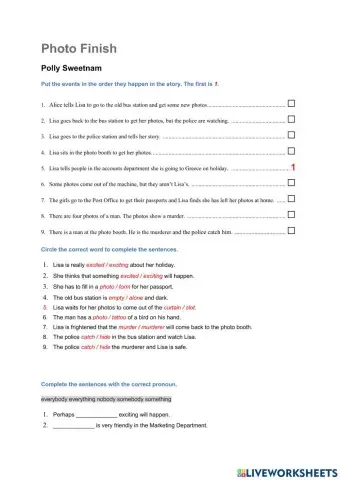 Photo Finish - Polly Sweetnam