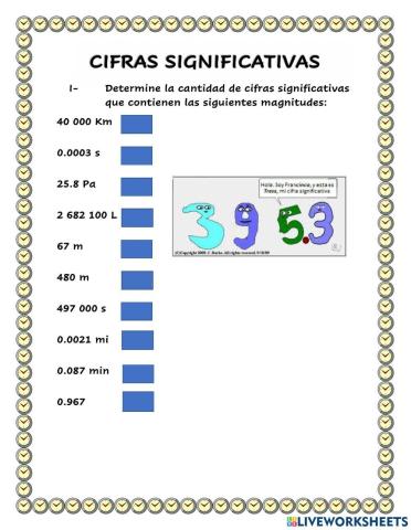 Cifras Significativas