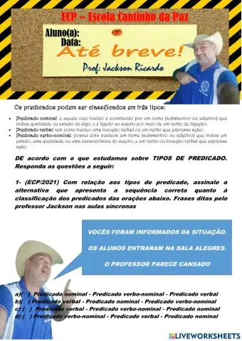 Exercicio revisão predicado