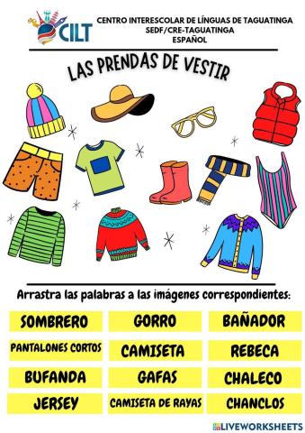 Las prendas de vestir