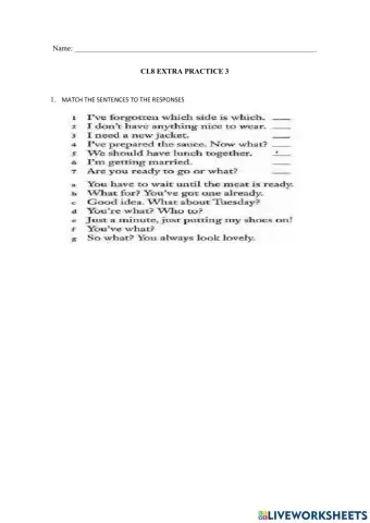 CL8 Extra Practice 3