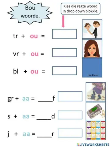 Bou woorde met klanke