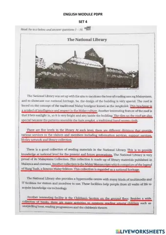 Set 4: The National Library