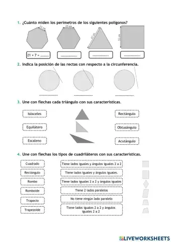 Repasa y Comprueba lo aprendido Tema 11 Mates 4º