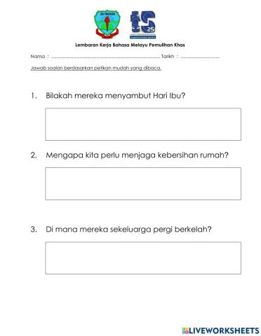 Kemahiran 32 : Bacaan dan Pemahaman