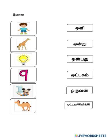 ஒ சொற்கள்