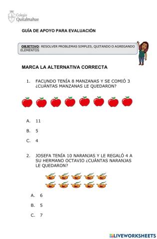 Número y Operaciones Matemáticas
