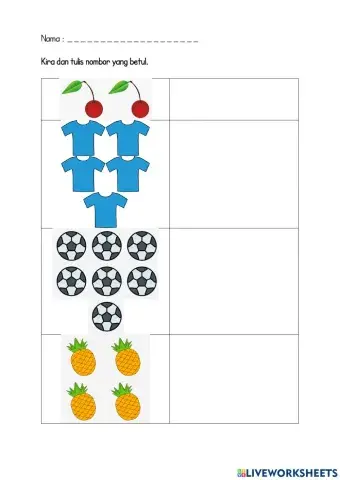 Nombor Bulat 1 hingga 10