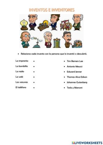 Inventos e inventores