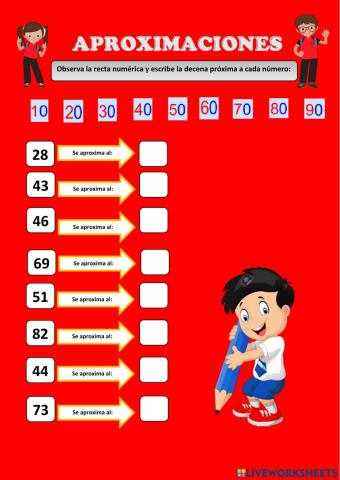 Aproximación a la decena