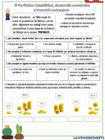 Economía en el Porfiriato