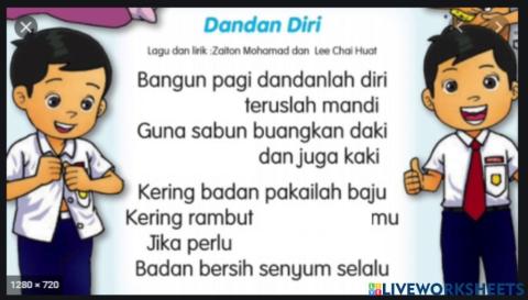 Dandan Diri Tahun 1