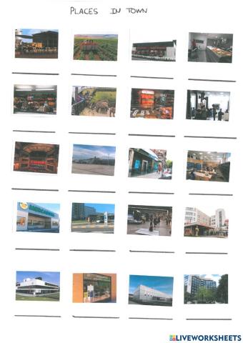 Places in town
