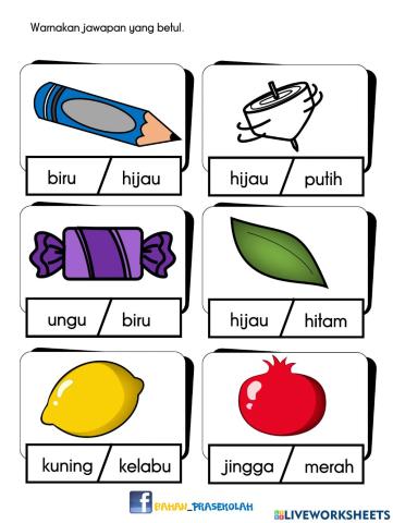 Sains - MENGENAL WARNA