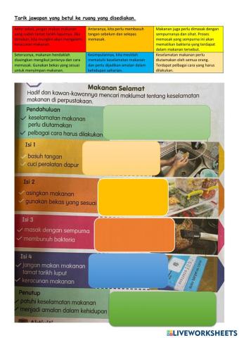 Bm tahun 4 - makanan selamat