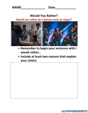 Would you rather