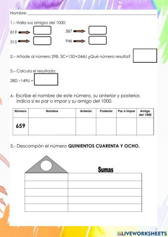 Repaso general de 2ºEP