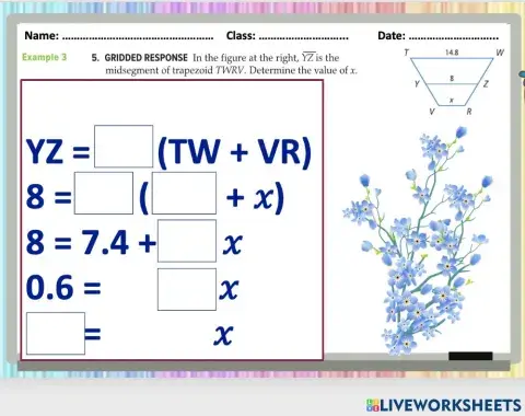 Trapezoids and Kites