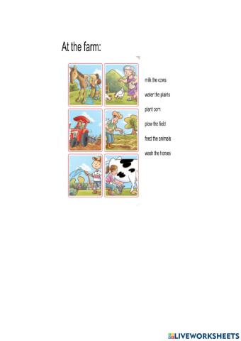 At the farm kids 3 unit 6