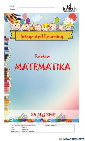 Review Matematika Inquiry 2-B