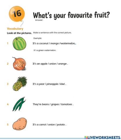 What-s your favorite fruit?