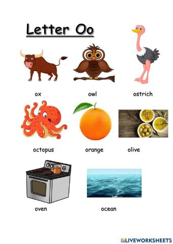 Letter Oo