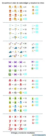 Retos divertidos de Álgebra 1 • Matemáticas